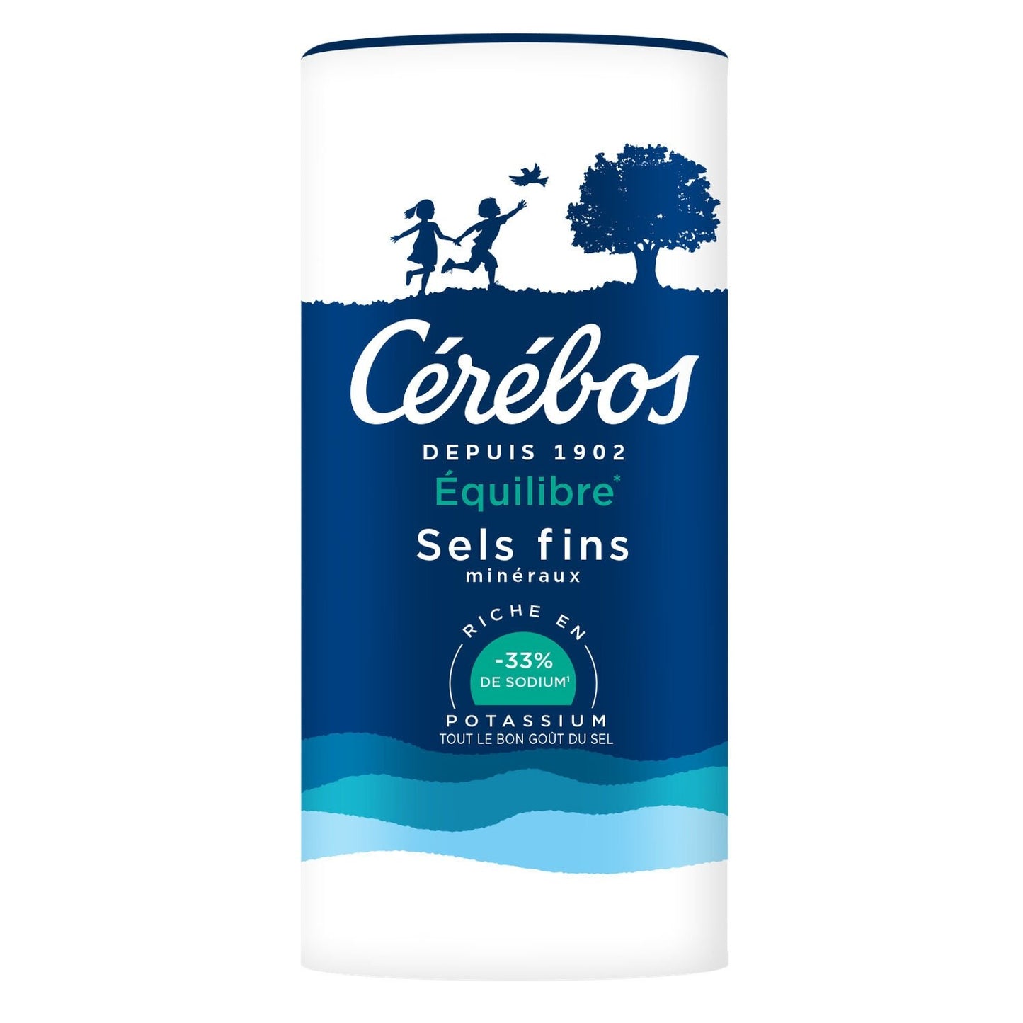 Sel Fin Equilibre CEREBOS la boite de 90g
