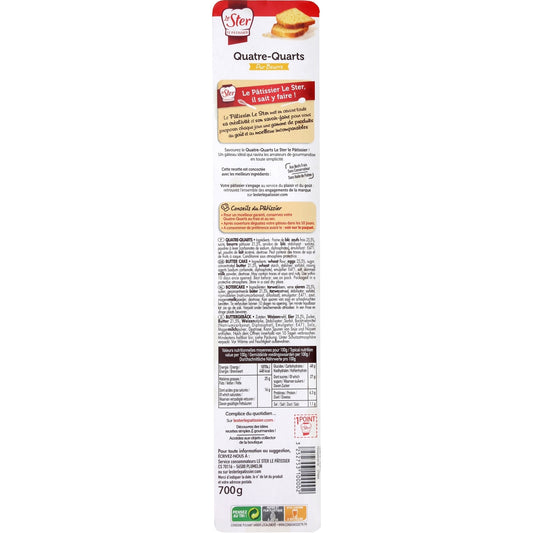 Reiner Butter-Pfundkuchen LE STER LE PATISSIER