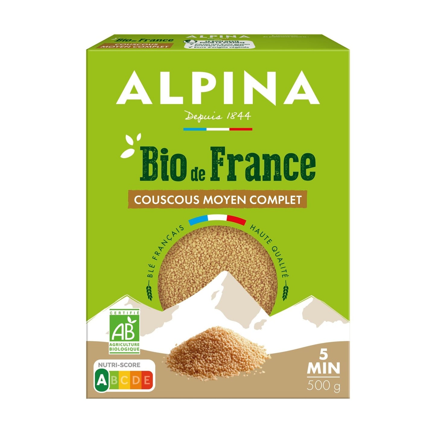 Couscous Complet Bio ALPINA SAVOIE