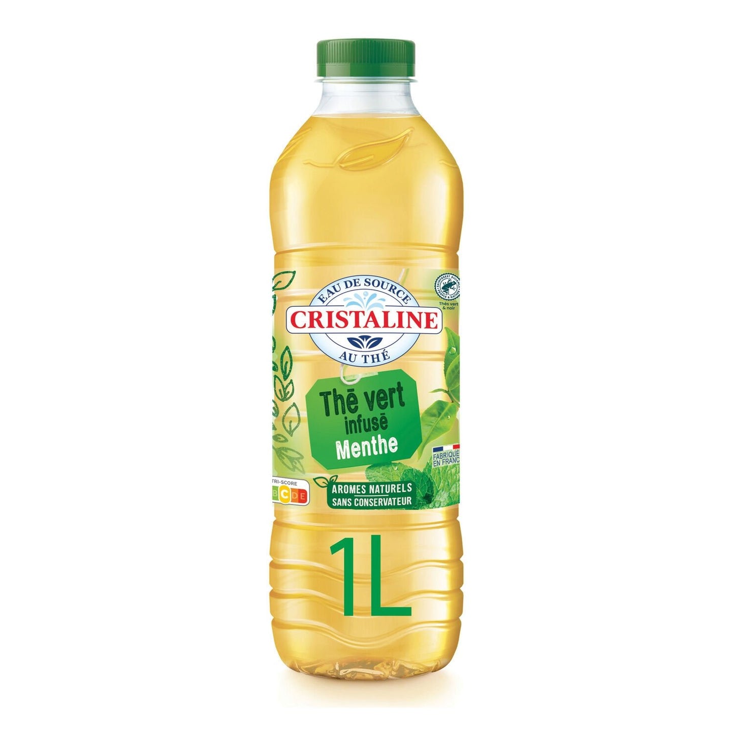 CRISTALINE Green Tea Mint Flavored Water