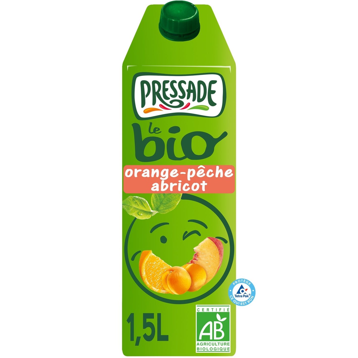 Organic Multifruit Nectar Orange Peach Apricot PRESSADE