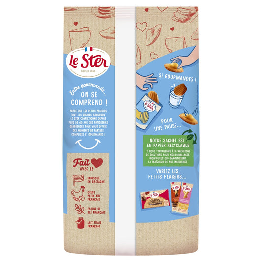 Madeleines-Schalen mit Frischmilch 30% Zucker LE STER