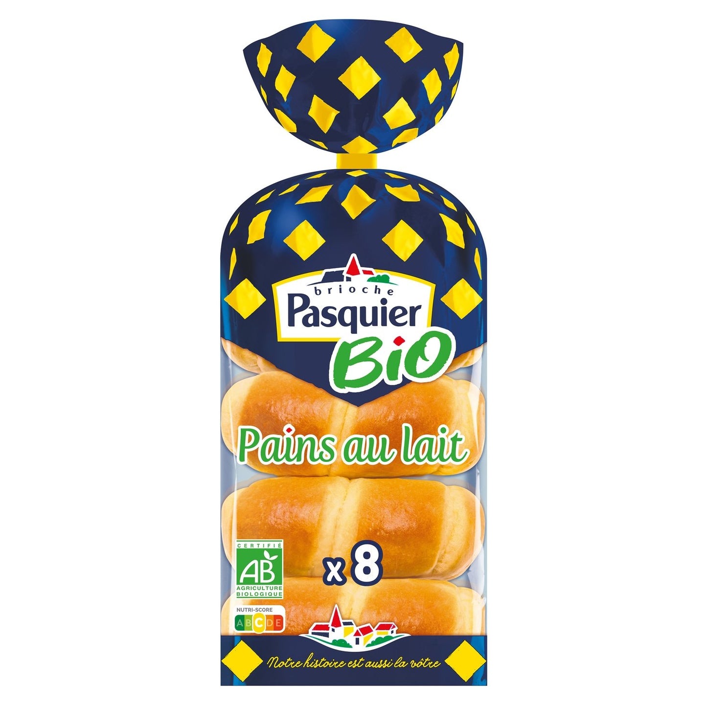 Pains au Lait Bio PASQUIER le sachet de 280g