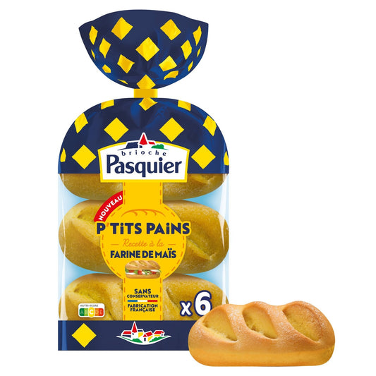 Small Corn Flour Breads BRIOCHE PASQUIER