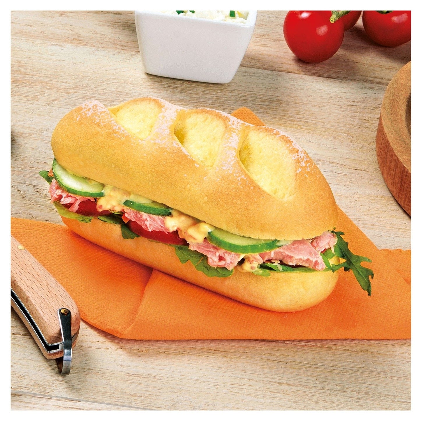 Small Corn Flour Breads BRIOCHE PASQUIER