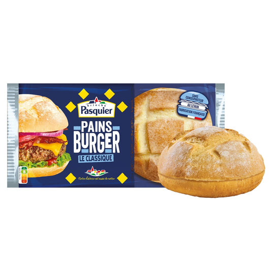Pains burgers classiques PASQUIER