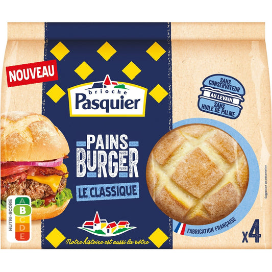 PASQUIER Classic Hamburger Bread