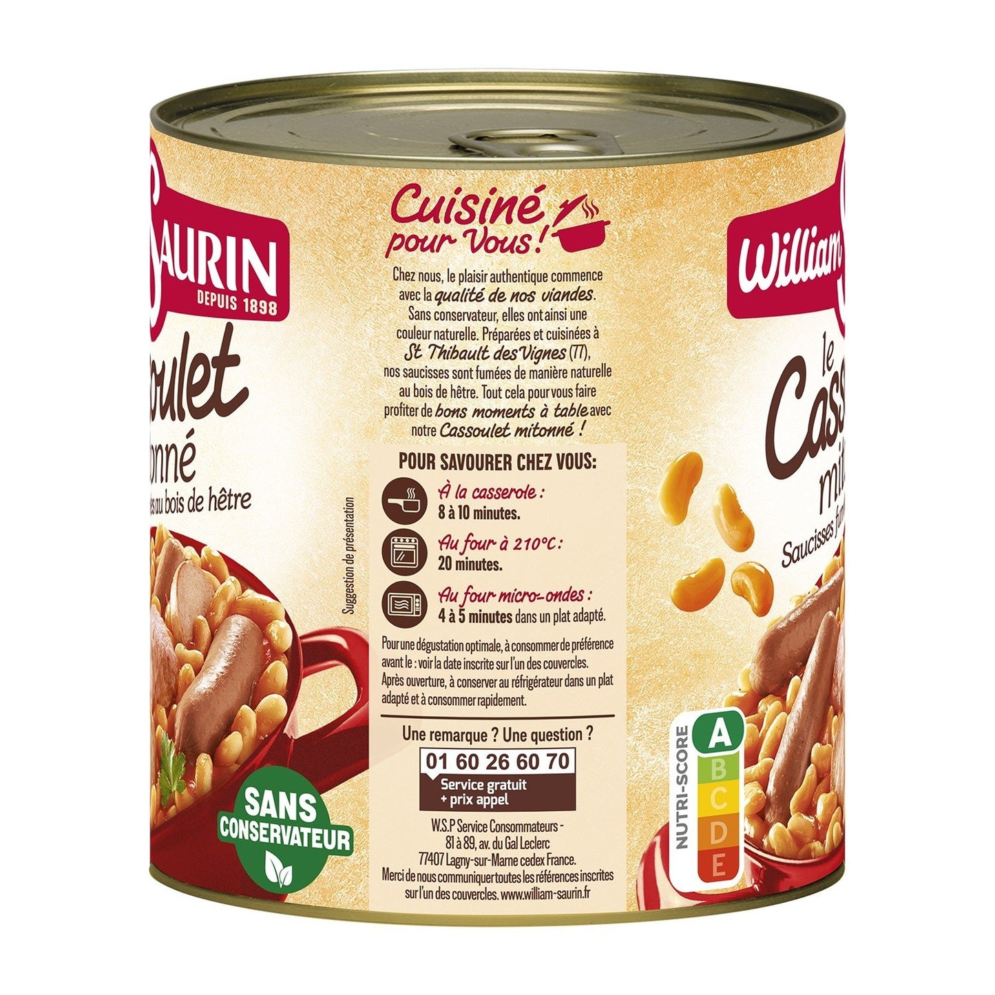 WILLIAM SAURIN Cassoulet Familiengericht