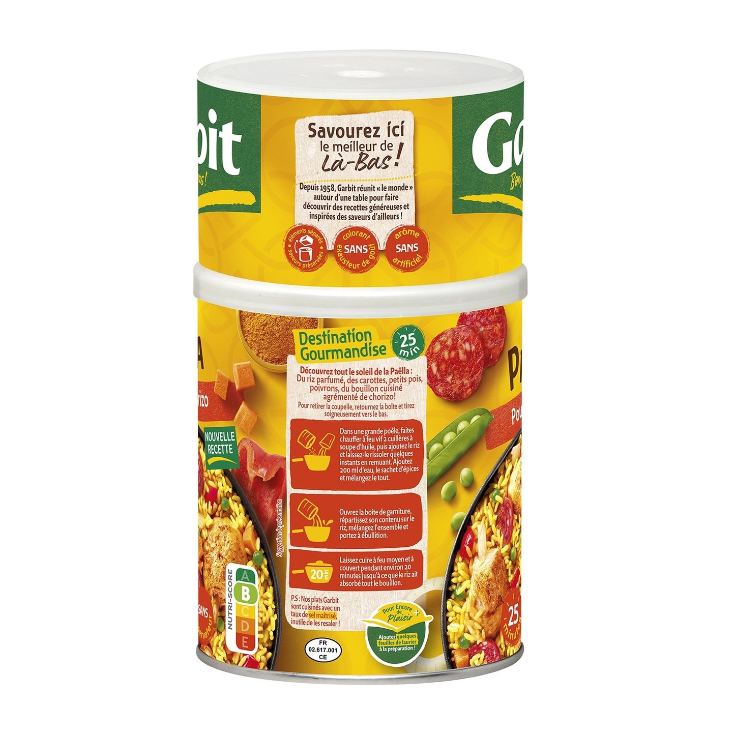 Family Dish Paella with Chicken Fillets and Chorizo GARBIT
