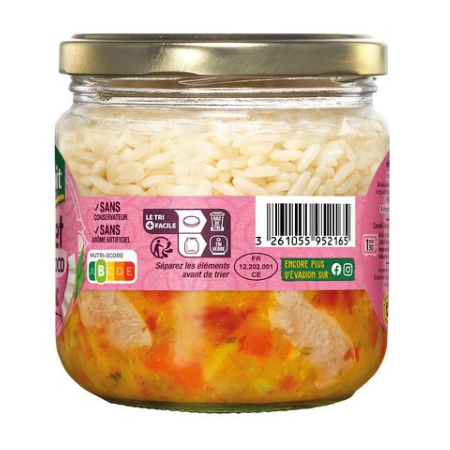 GARBIT Individual Coconut Chicken Curry Dish