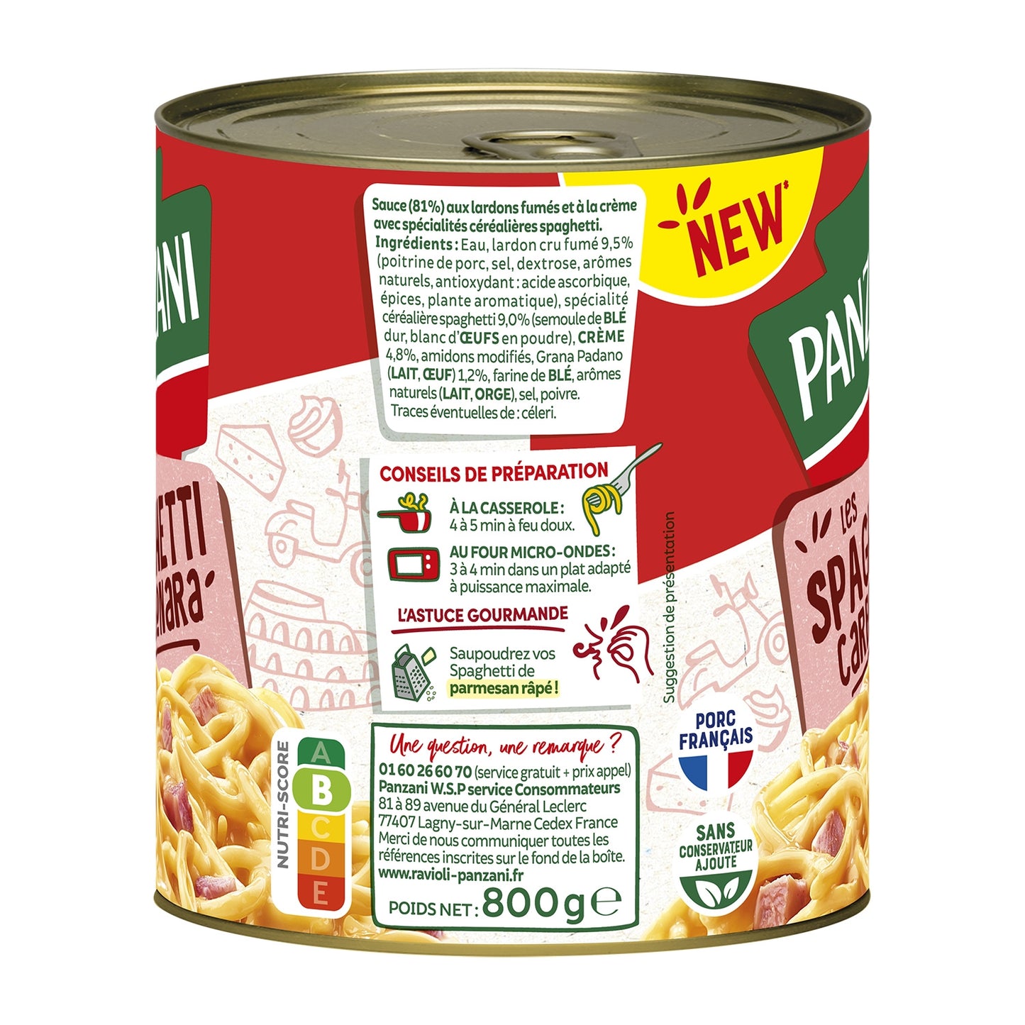 Spaghetti Carbonara PANZANI