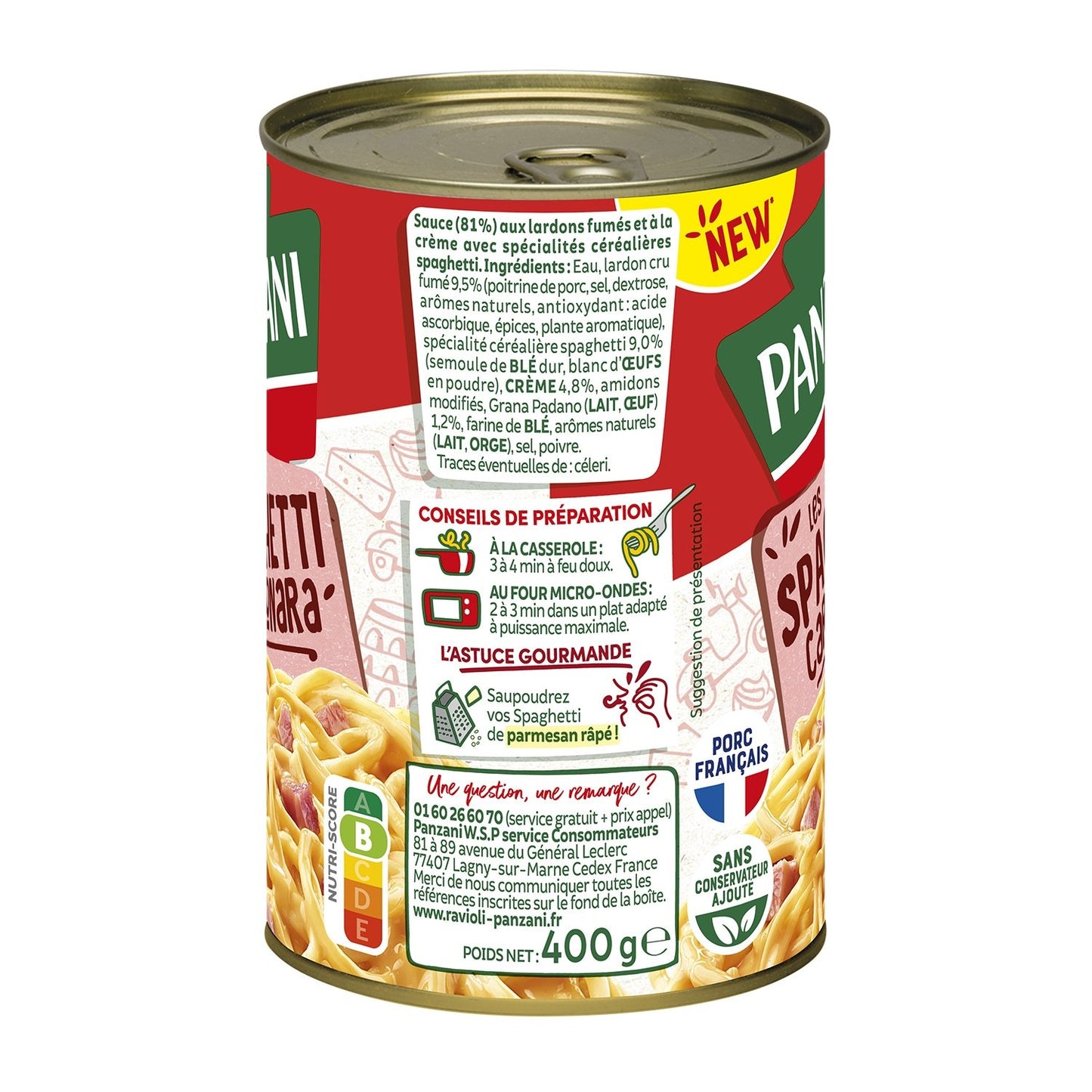 Spaghetti Carbonara PANZANI