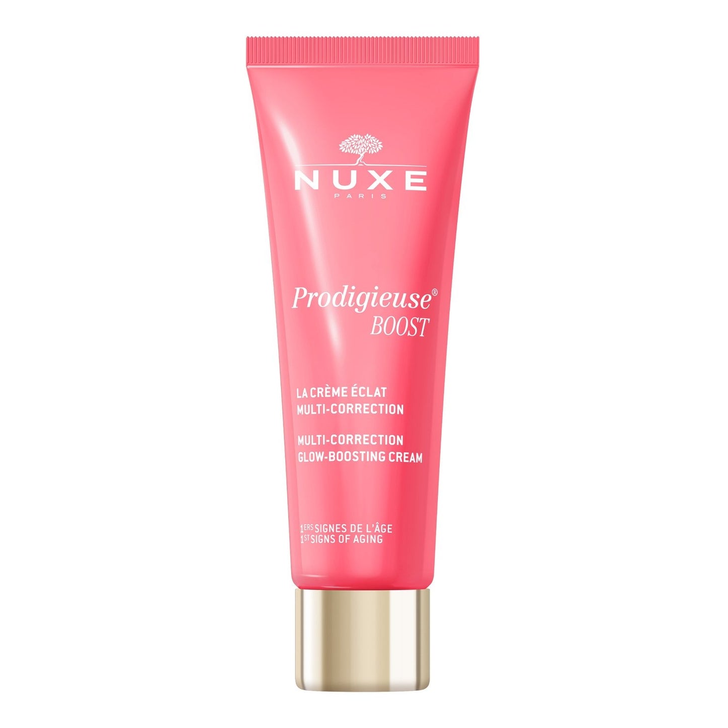 Crème Visage Anti-Âge Hydratante Peau Normale à Sèche Prodigieuse Boost NUXE le tube de 40mL