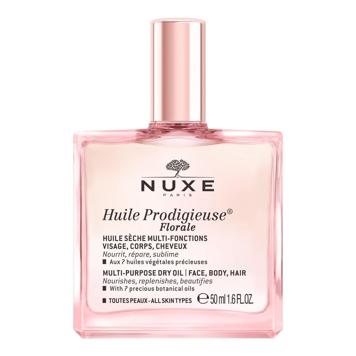 NUXE Hydrating and Repairing Floral Satin Radiance Gesichts-, Körper- und Haaröl