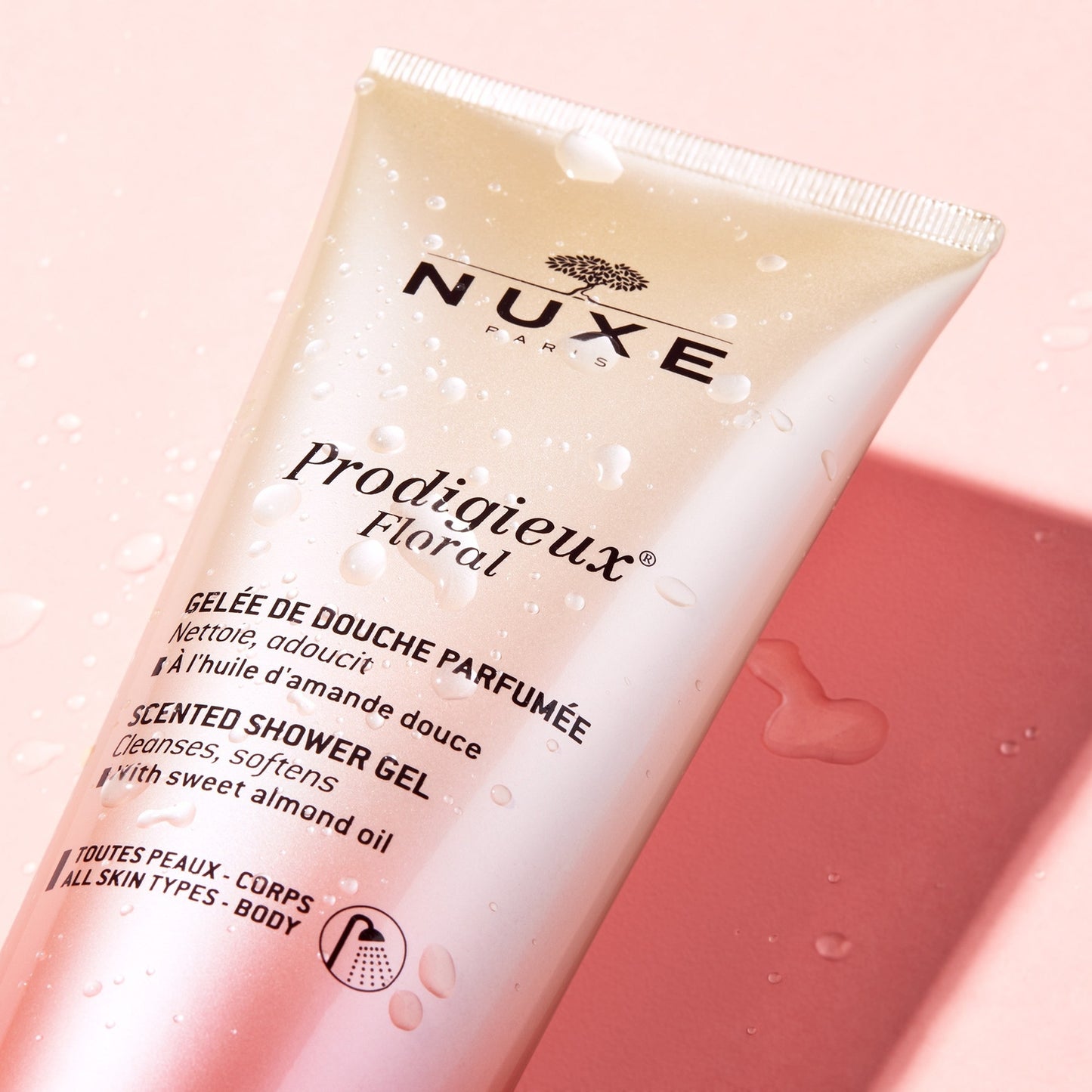 Gelée de Douche Parfumée Florale à l'Huile d'Amande Douce NUXE
