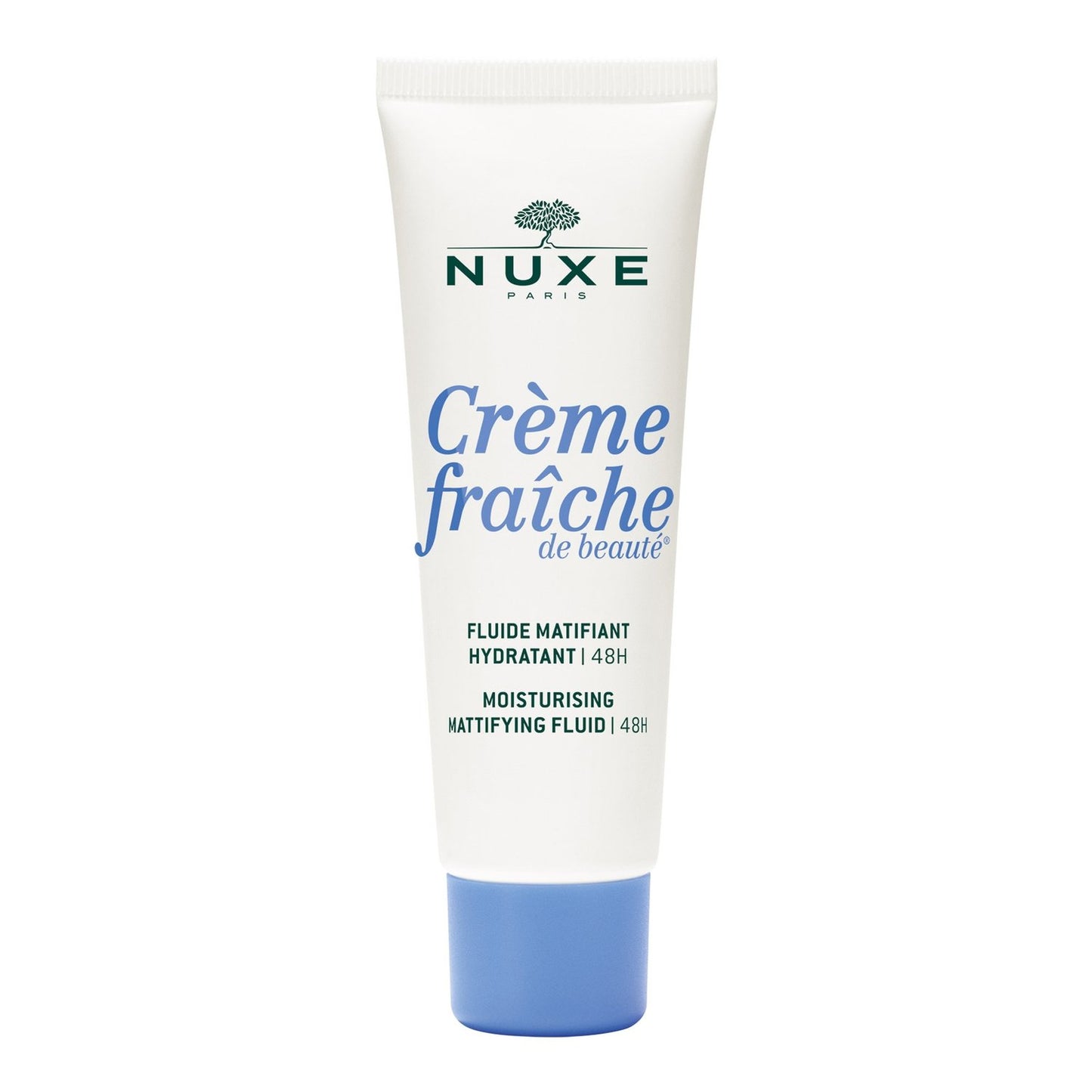 Crème Fluide Visage Femme Hydratant Peaux Mixtes Protection Anti-Pollution Crème Fraîche de Beauté NUXE le tube de 50mL