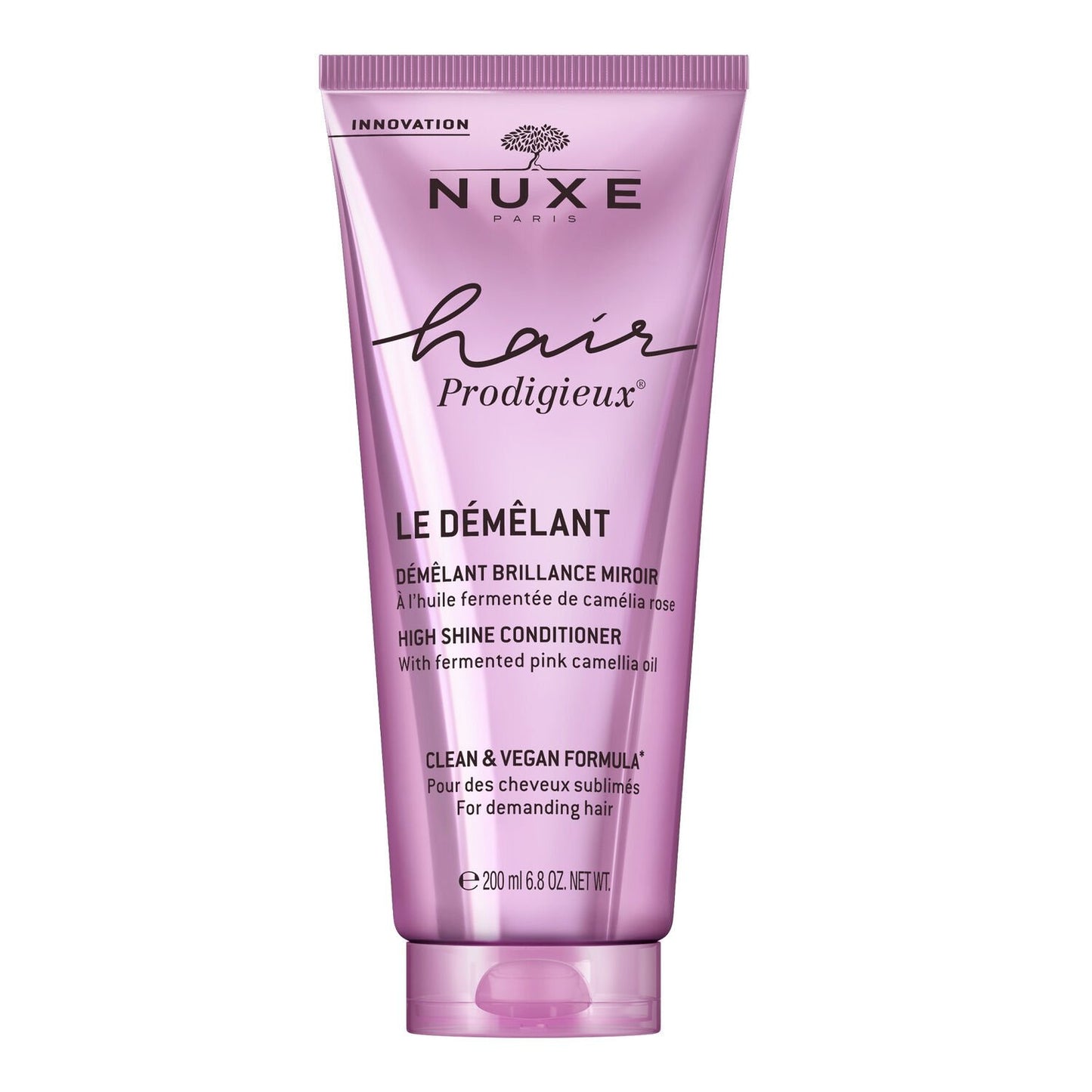 Après-Shampoing Démêlant Brillance Cheveux Normaux Hair Prodigieux NUXE le tube de 200mL