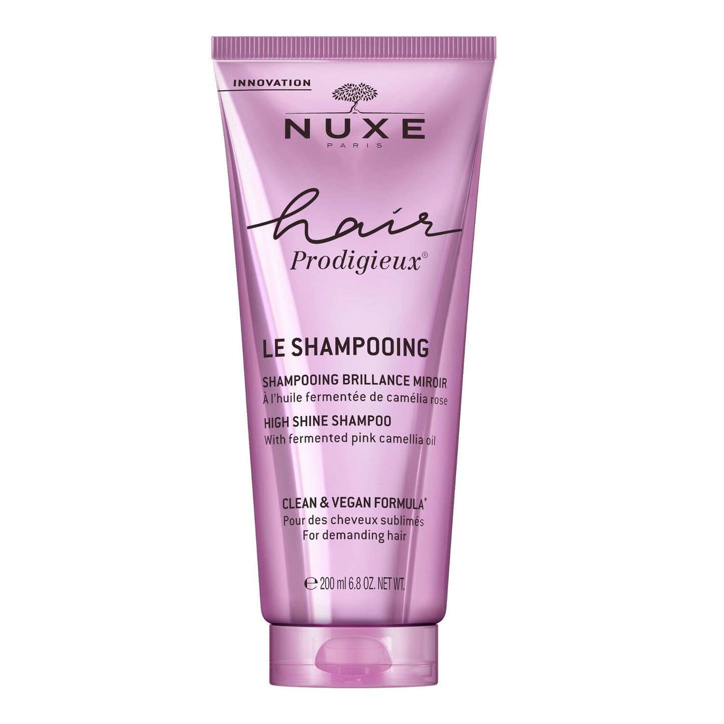 Shampoing Cheveux Normaux Brillance Miroir Hair Prodigieux NUXE le tube de 200mL