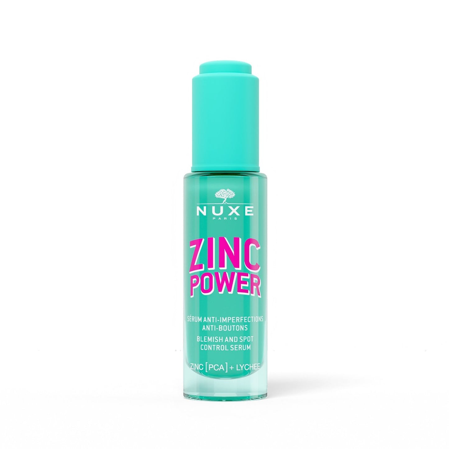 Sérum Visage Anti-Imperfections Anti Boutons Zinc Power NUXE le flacon de 30mL