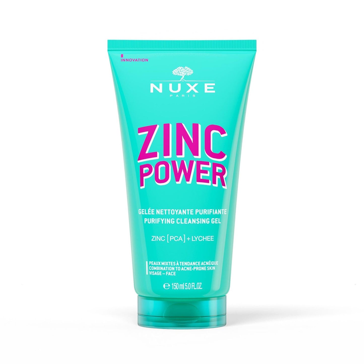 Gel Nettoyant Visage Anti-Imperfections Zinc Power NUXE le flacon de 150mL