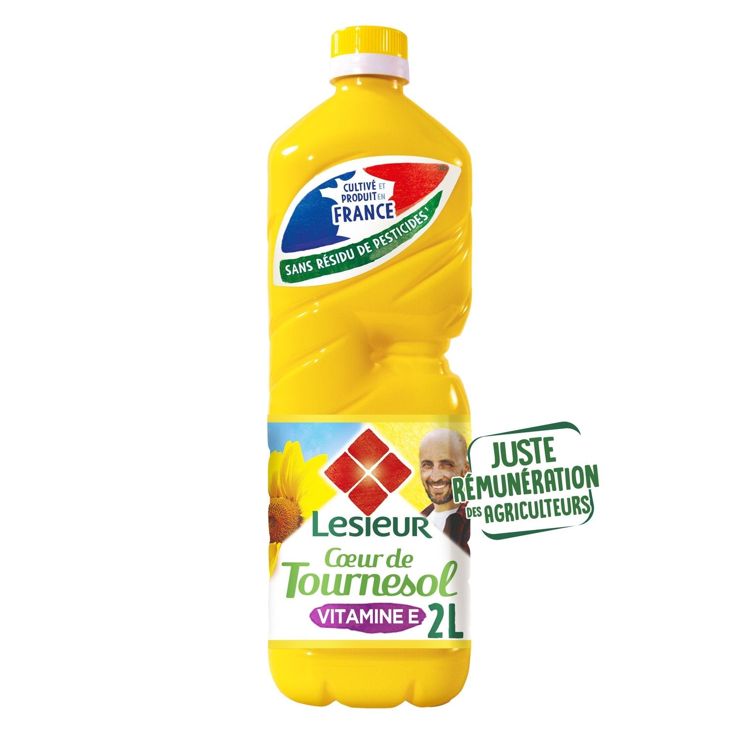 Sonnenblumenöl, reich an Vitamin E CŒUR DE TOURNESOL