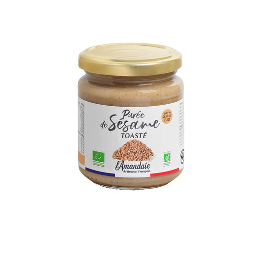Organic Toasted Sesame Puree Spread L'AMANDAIE