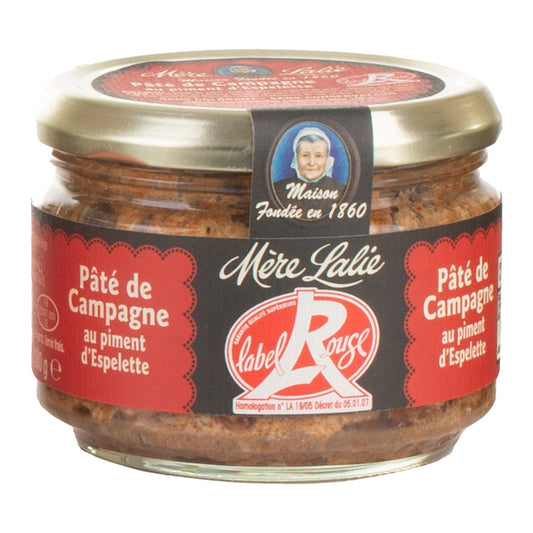 Country Pâté with Espelette Pepper Label Rouge MERE LALIE