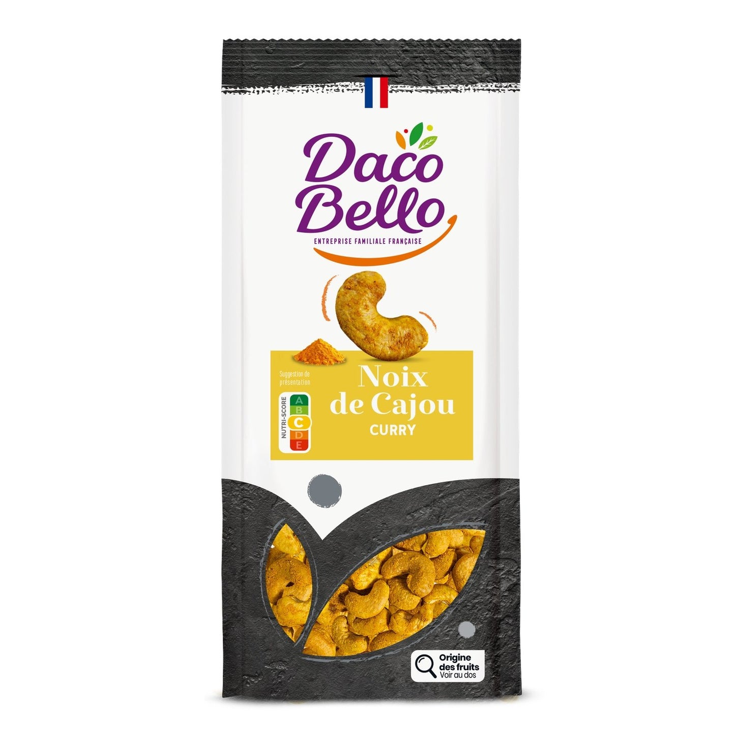 Noix de Cajou Curry DACO BELLO le sachet de 110g