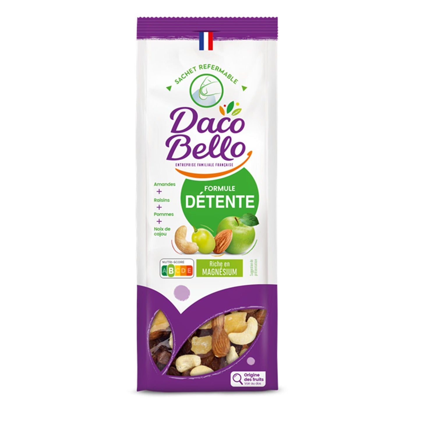 Fruits Secs Formule Détente DACO BELLO le sachet de 200g