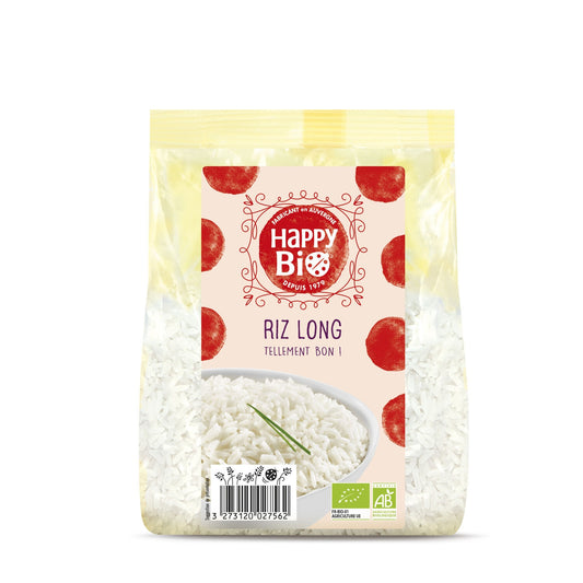 Riz Long Blanc Bio HAPPY BIO