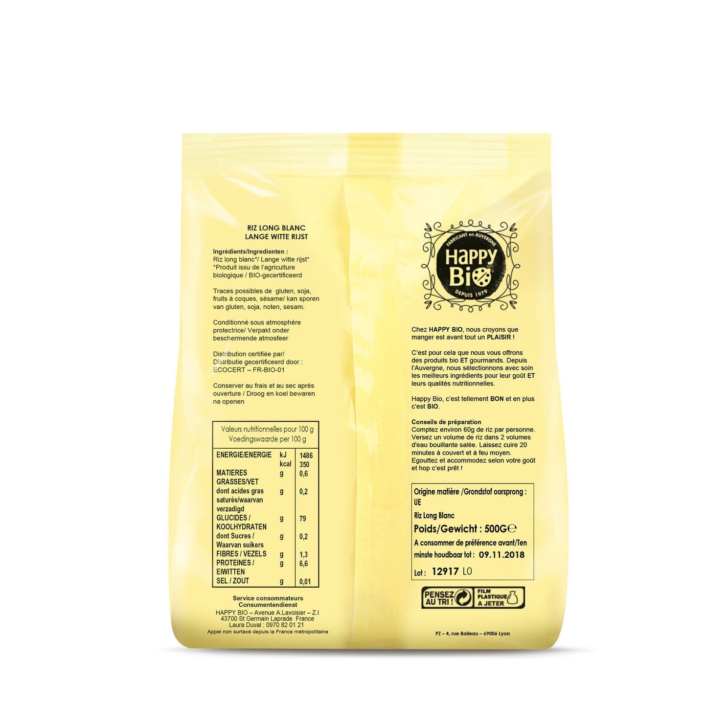 Bio Langkornreis HAPPY BIO