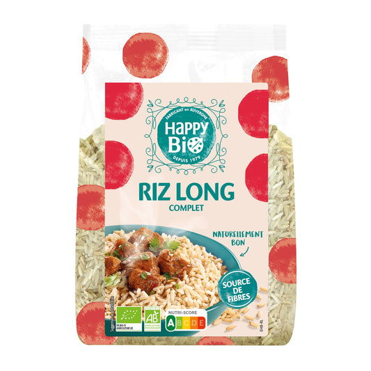 Riz Bio Long Complet HAPPY BIO