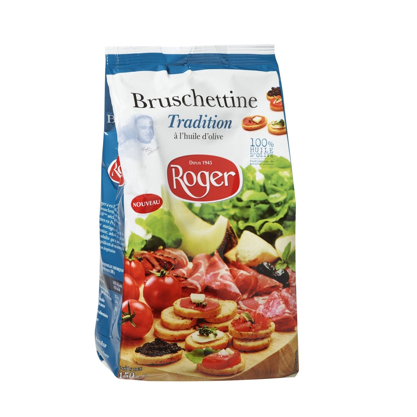 Toast Bruschettine à l'Huile d'Olive ROGER