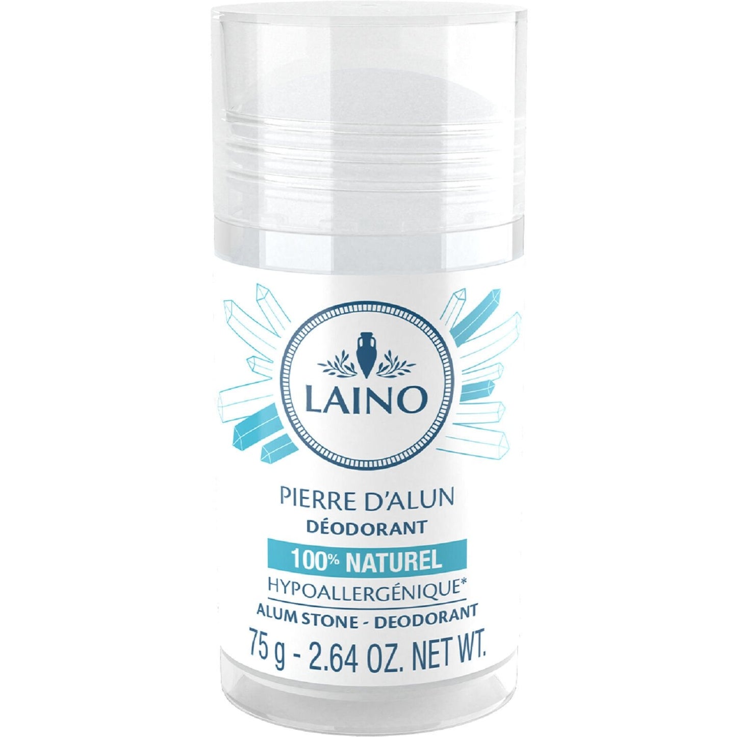 Déodorant Pierre d'Alun Hypoallergénique LAINO le stick
