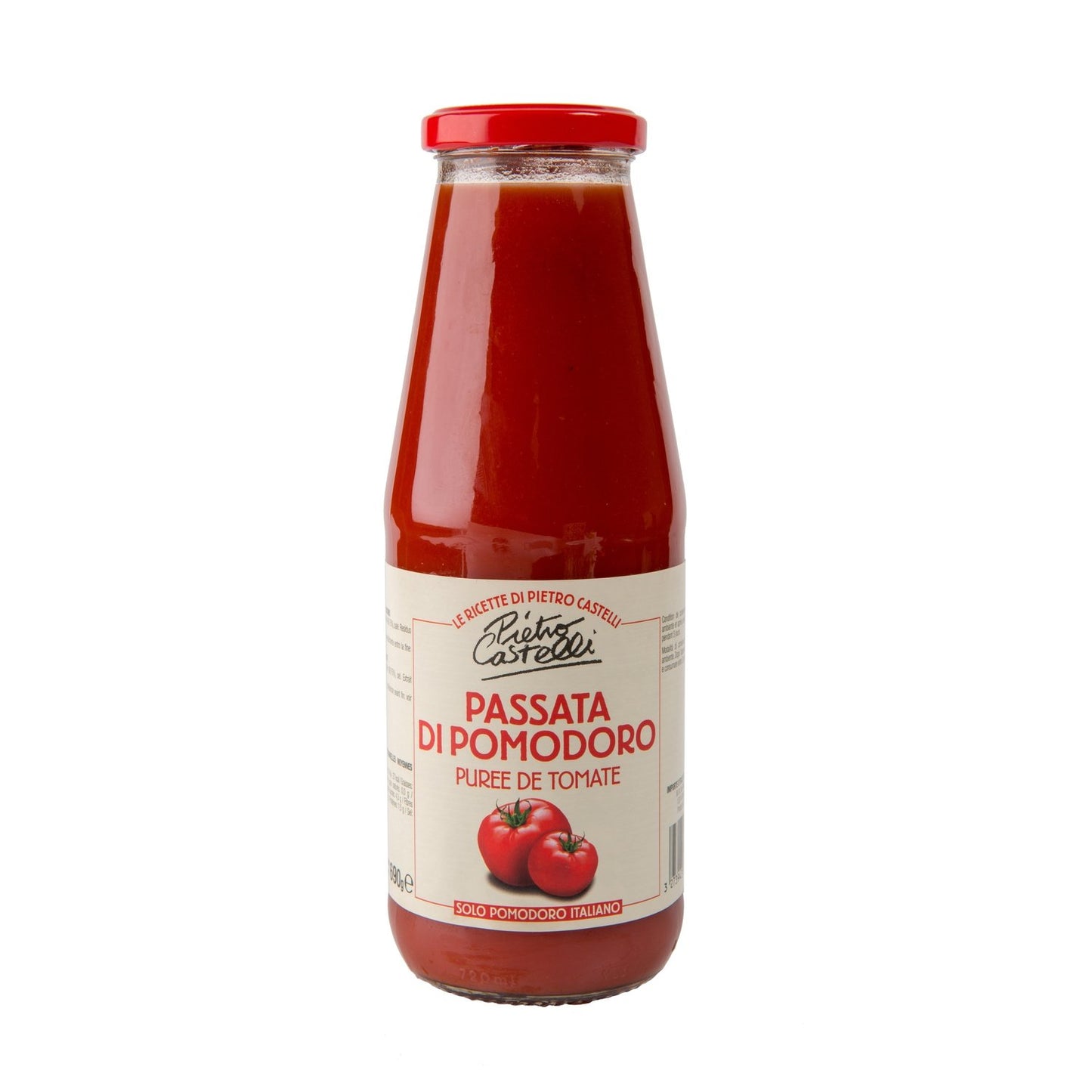Purée de Tomates PIETRO CASTELLI la bouteille de 690g