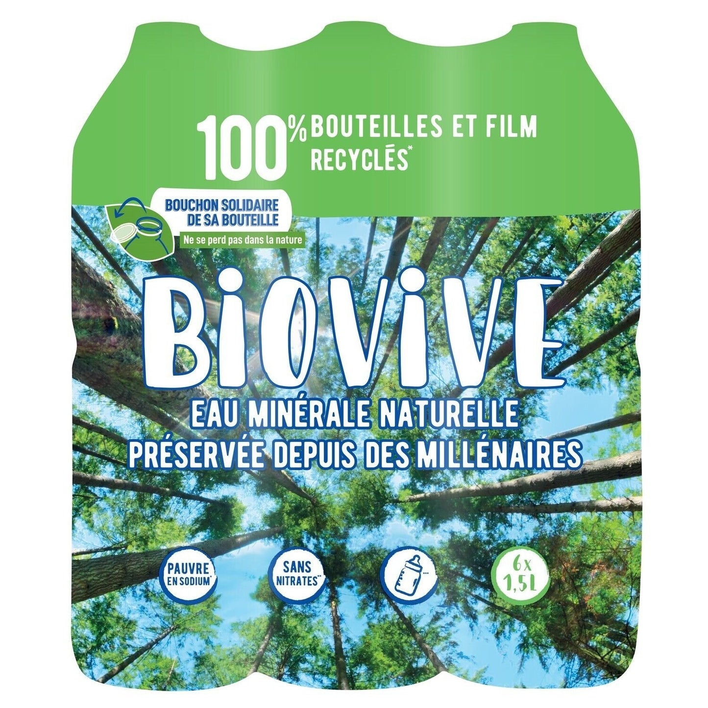Eau Minérale Naturelle BIOVIVE