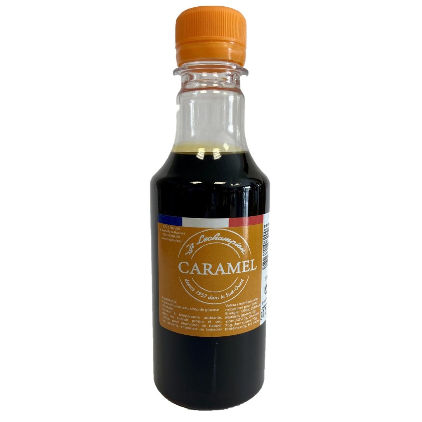 Préparation Culinaire Arôme Caramel LECHAMPION le flacon de 250 ml