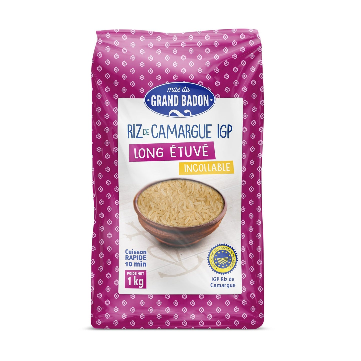 Riz Long Etuvé IGP GRAND BADON