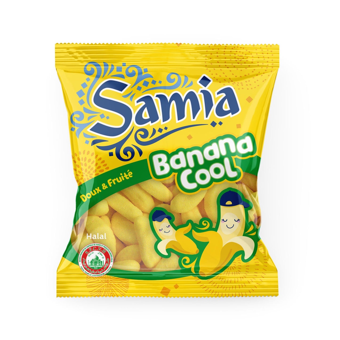 Banana Cool Halal SAMIA Candies