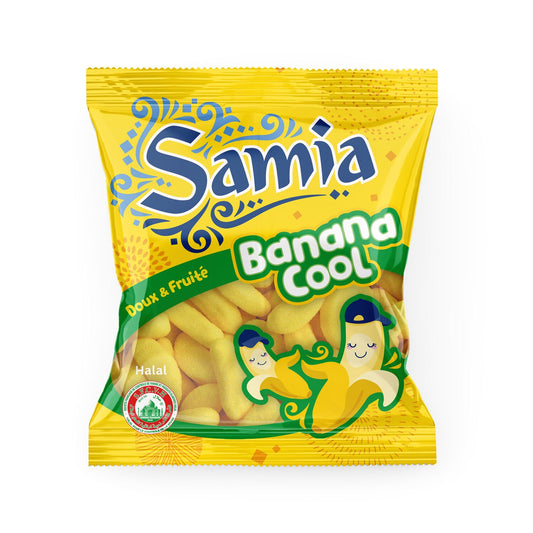 Bonbons Banana Cool Halal SAMIA