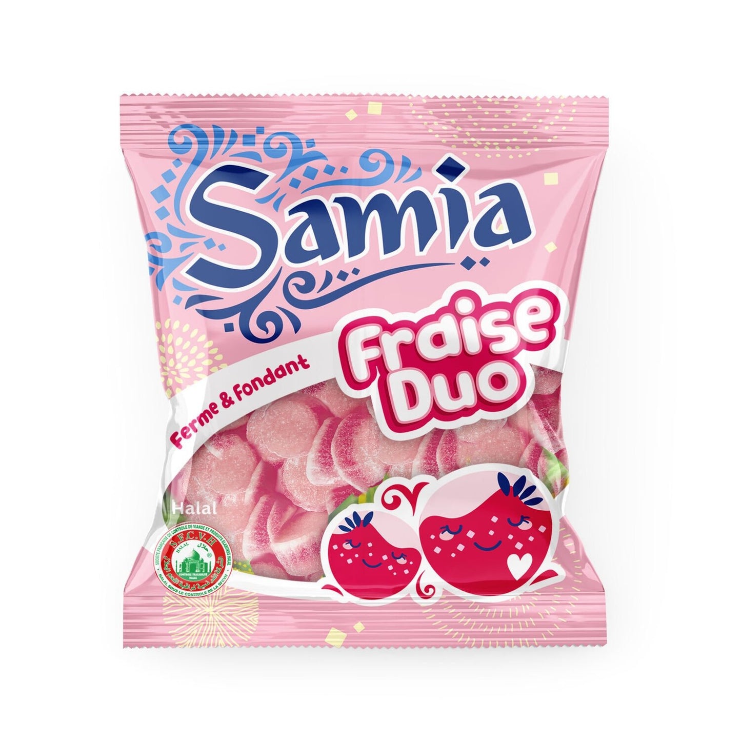 Bonbons Fraise Duo Halal SAMIA