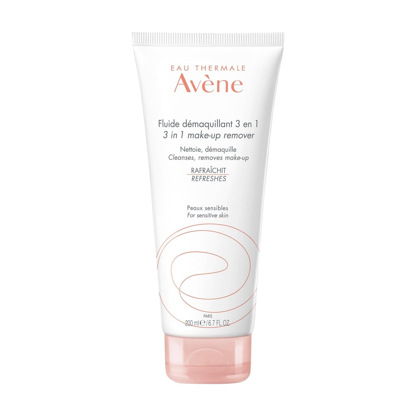 Lait démaquillant Visage Yeux Lèvres Toutes Peaux Sensibles 3 en 1 EAU THERMALE AVENE