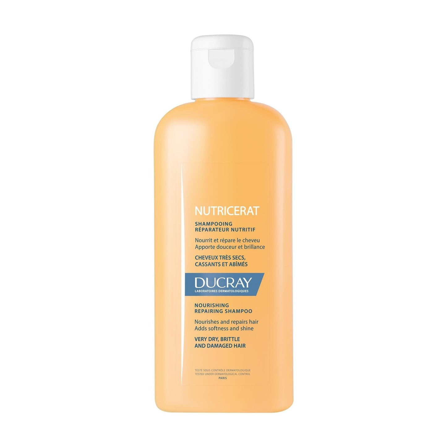 Shampoing Cheveux Très Secs Cassants et Abîmés Réparateur Nutritif DUCRAY le flacon de 200mL