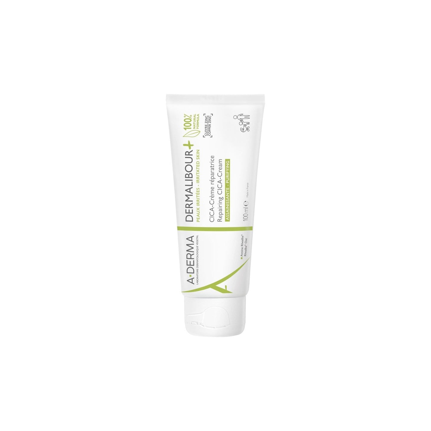 Crème Bébé Réparatrice Anti-Irritations Dermo-Pédiatrie ADERMA le tube de 100 ml