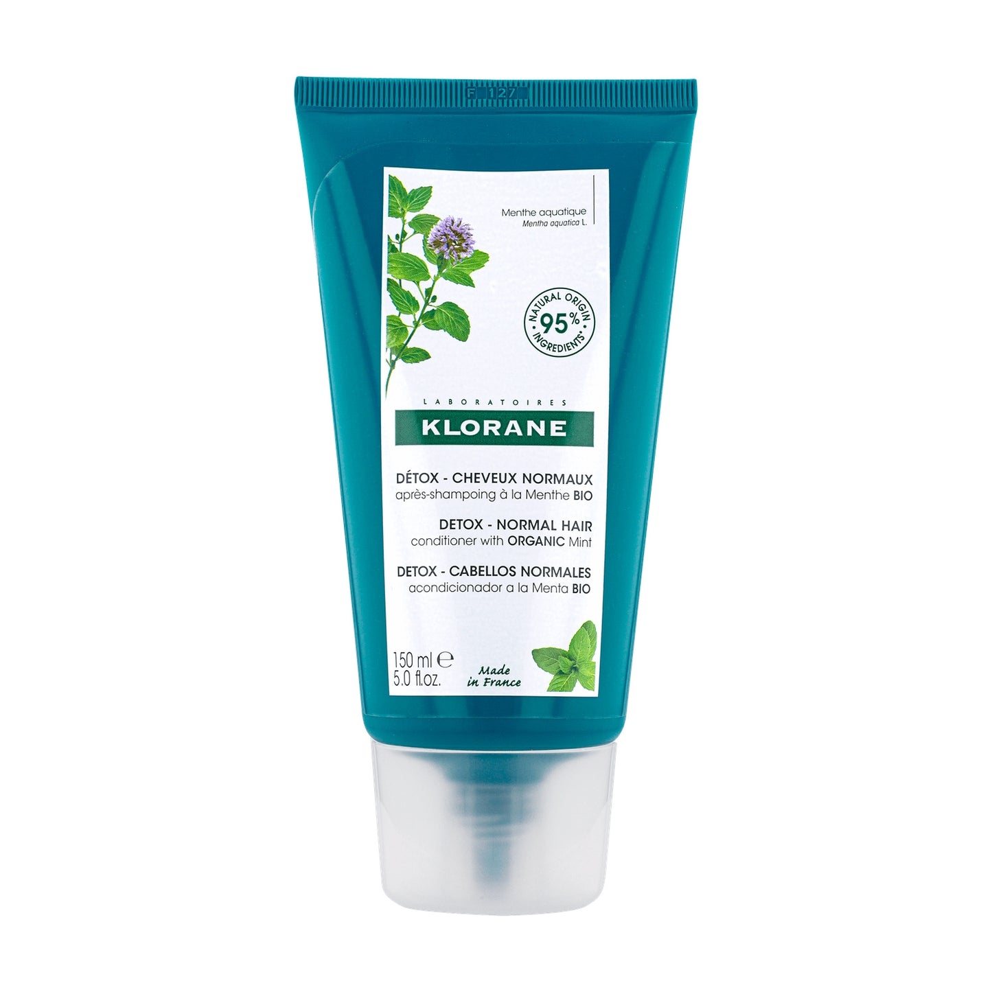 Après-Shampoing Détox Cheveux Normaux à la Menthe Bio KLORANE