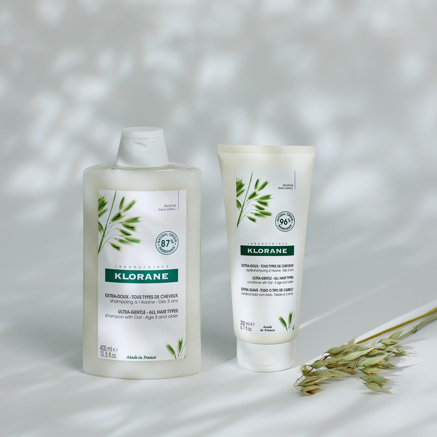 KLORANE Extra-Gentle Detangling Conditioner with Oat Milk