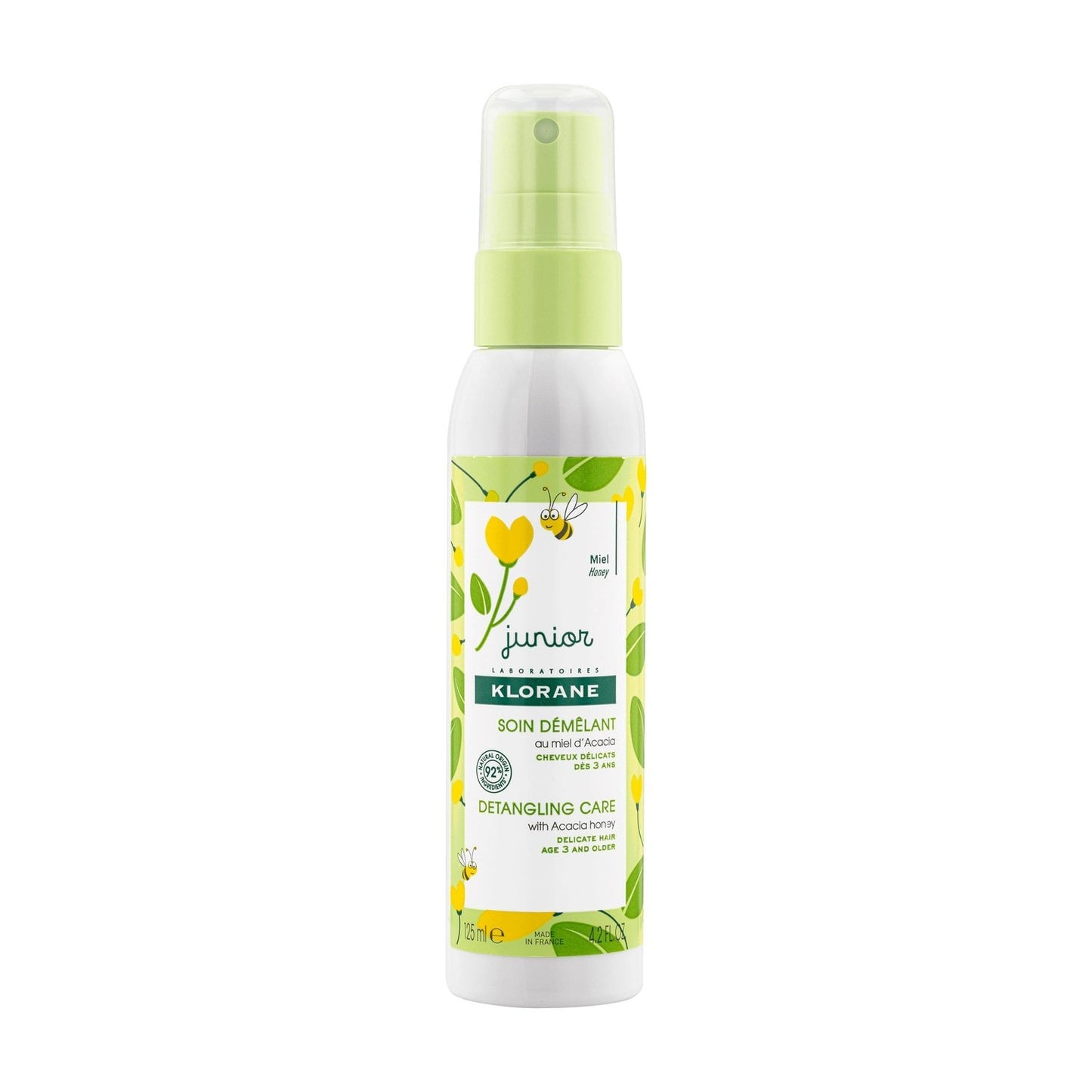 KLORANE Children's Hair Care Detangling Delicate Hair with Acacia Honey