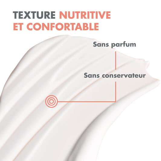 Crème Hydratante Visage Femme Peau Sensible et Sèche Tolerance Hydra-10 EAU THERMALE AVENE