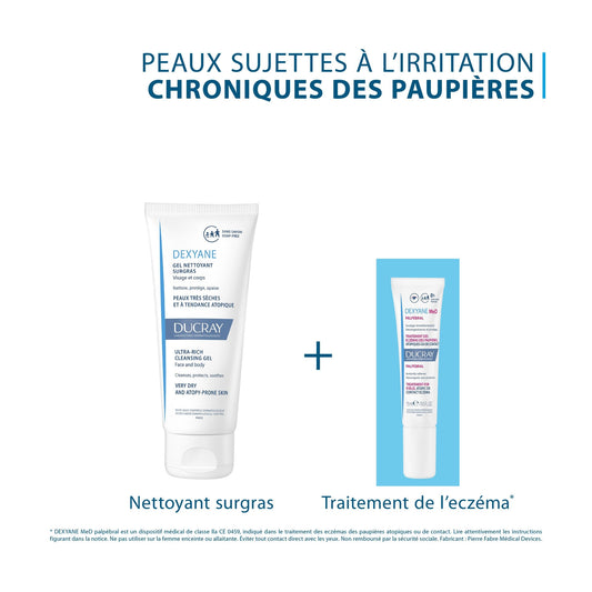 Crème Paupières Dexyane Med Eczema Traitement des Paupières DUCRAY