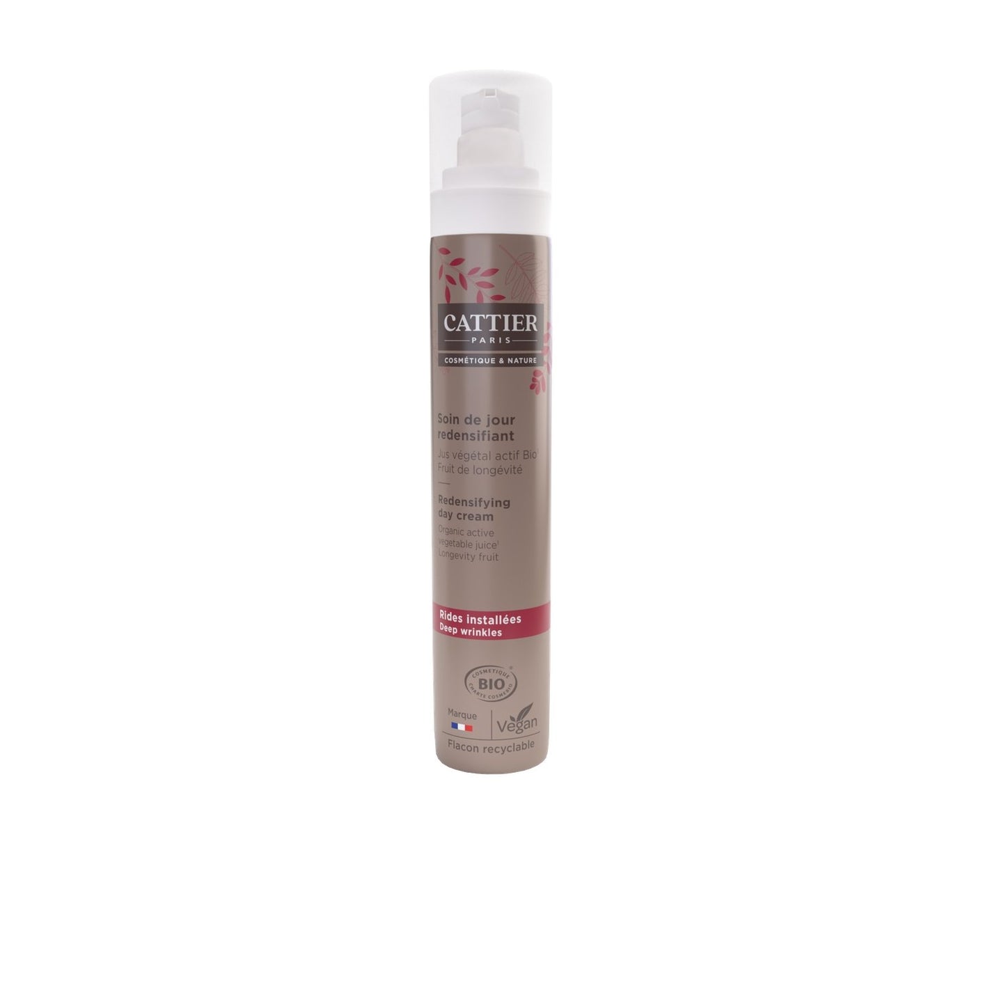 CATTIER Organic Redensifying Face Day Care for Women Mature Skin